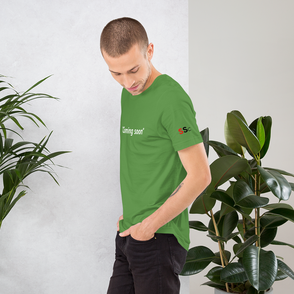 Tee-shirt Vert "Coming soon"